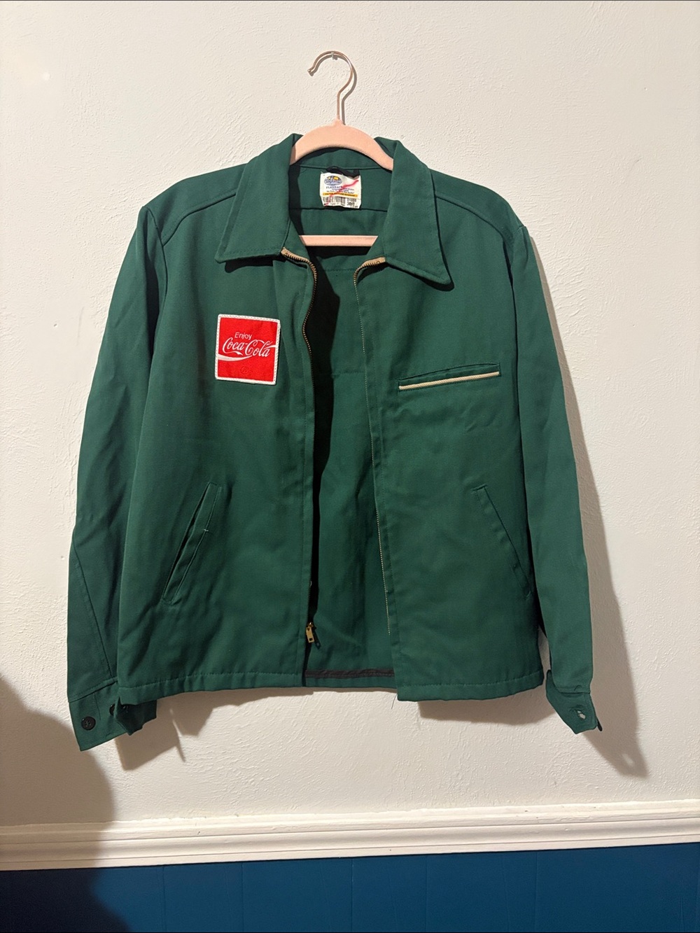 Vintage Coca Cola Lightweight Utility Jacket